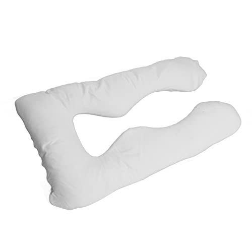 Almofada de gravidez, travesseiro de corpo em forma de U de algodão presente confortável para a famí