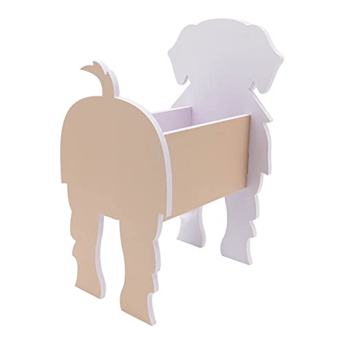 Pot de fleur de chien mignon Domary pour remplacer vos pots fragiles par du PVC durable