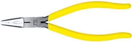 Tsunoda RPP-165SC-S, Non-Marring Soft Jaw Long Nose Pliers, Replaceable Jaw Pads, 6.5-Inch