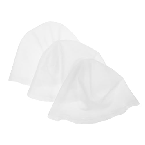 FRCOLOR 3 piezas Gorro para Mechas de Silicona Reutilizable Suave y Flexible para Teñir Cabello con Agujas de Ganchillo para Casa y Salón