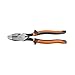 Klein Tools 20009NEEINS Heavy Duty Insulated Side-Cutting Pliers, Streamlined Design with Knurled Jaws and 1000 V Rating