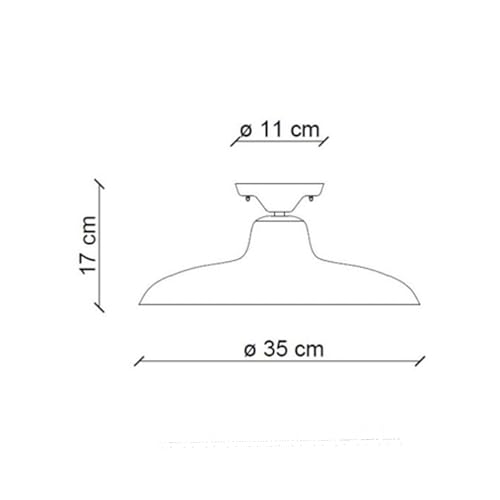 Plafonnier COMO C2333-38.DEC.SOB une diffusion lumineuse optimale sans éblouissement - 4