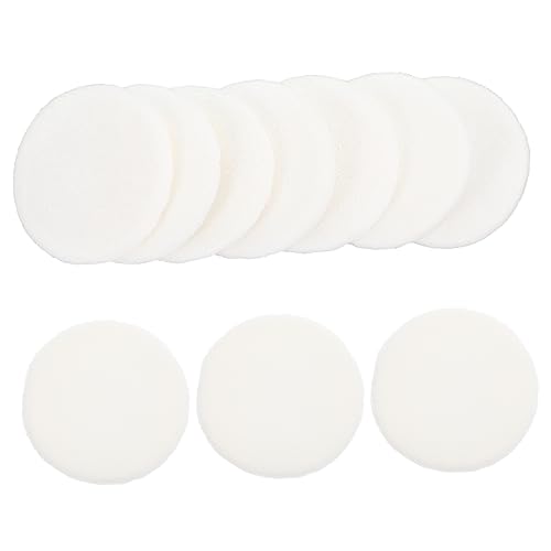 VALICLUD 10Pcs Cotton Makeup Powder Gentle Applicator Tools for Loose Powder for Womens Makeup Easy to Clean Portable for Daily Use and Special Occasions