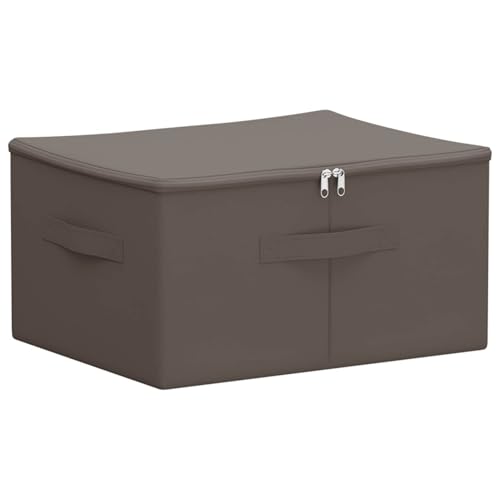 Boîte de rangement pliable double compartiment pour textile et linge - 3