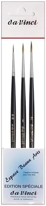Pennelli Da Vinci Micro Maestro - Set 4 Pennelli In Zibellino | Per Acquerello E Dettagli - Foto 11