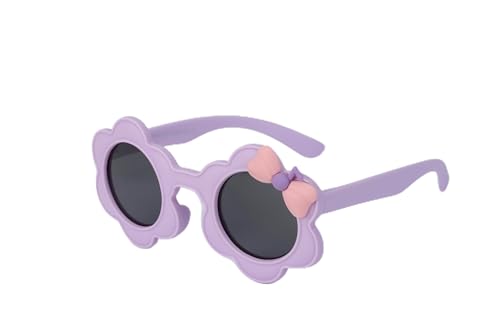 Kids Sunglasses, Polarized Sunglasses for Toddler, Cute Flower Baby Sunnies for Girls Boys UV400