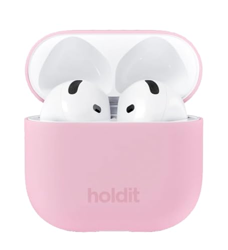 Holdit AirPods��4����P�[�X (AirPods4 / �p�X�e���s���N) �P�[�X �J�o�[ (�V���R��/�������/���≘��ɋ���/���^/�y��) AirPods4�P�[�X AirPods��4���� AirPods4