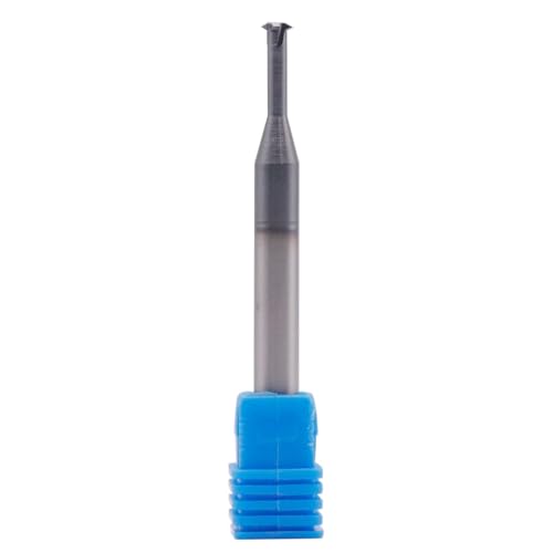 Image of 1 /4 inch 20-56 TPI Single Pitch Solid Carbide Thread Mill - AlCrN Coated | 4 Flute Thread End Mill, .180 inch Cutting Diameter, 1 /4 inch Shank Diameter, Necked to Thread .500 Deep, 2-1 /2 inch Overall Length