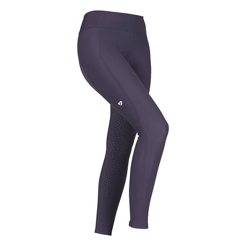 Aubrion Shires Women's Laminated Riding Tights (US, Alpha, Medium, Regular, Regular, Navy)