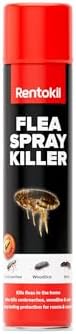 Rentokil Flea Spray Killer - Surface & Carpet Treatment - Rapid Knockdown for Fleas - Long-Lasting Residual Protection for Home & Soft Furnishings - 300ml