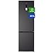 CHIQ Kühlschrank mit Gefrierfach No Frost | 356 L | 200 cm H, 60 cm B, 63 cm T| Smart Kontrol, Eco Mode, Leise 35 dB | 4-Sterne-Gefrieren, Schnellkühlung, LED-Touch-Display | FBM351NEI42