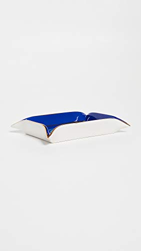Jonathan Adler Full Dose Valet Tray, Blue/Gold #TOP2