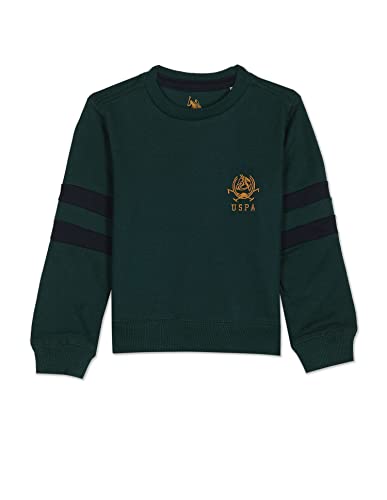 Image of U.S. POLO ASSN. Cotton Boys Hooded Neck Sweatshirt