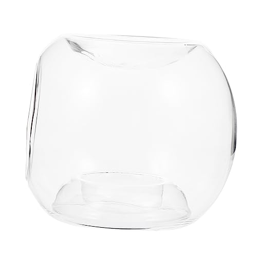 GALPADA 1pezzi Diffusore Oli Essenziali Per Aromaterapia Bruciatore in Vetro Trasparente Per Aromaterapia Bruciatore Oli Essenziali Per Lumini Piccolo e Raffinato