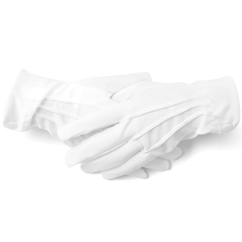 loacuony Baumwollhandschuhe Weiße Handschuhe Baumwollhandschuhe...