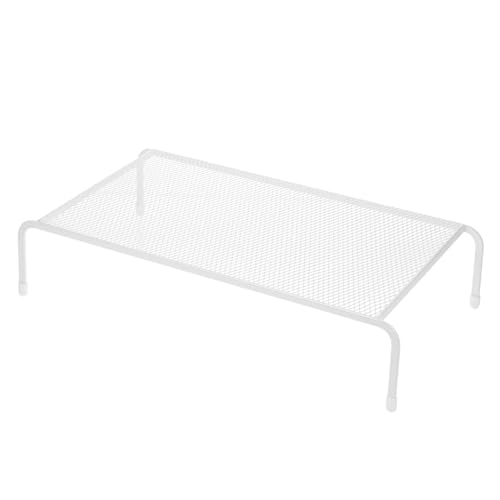 TEMPNAP Soporte para Monitor de Escritorio Elevador Capa Base Resistente de Hierro para Ordenador con Almacenamiento y Organización Ergonómica