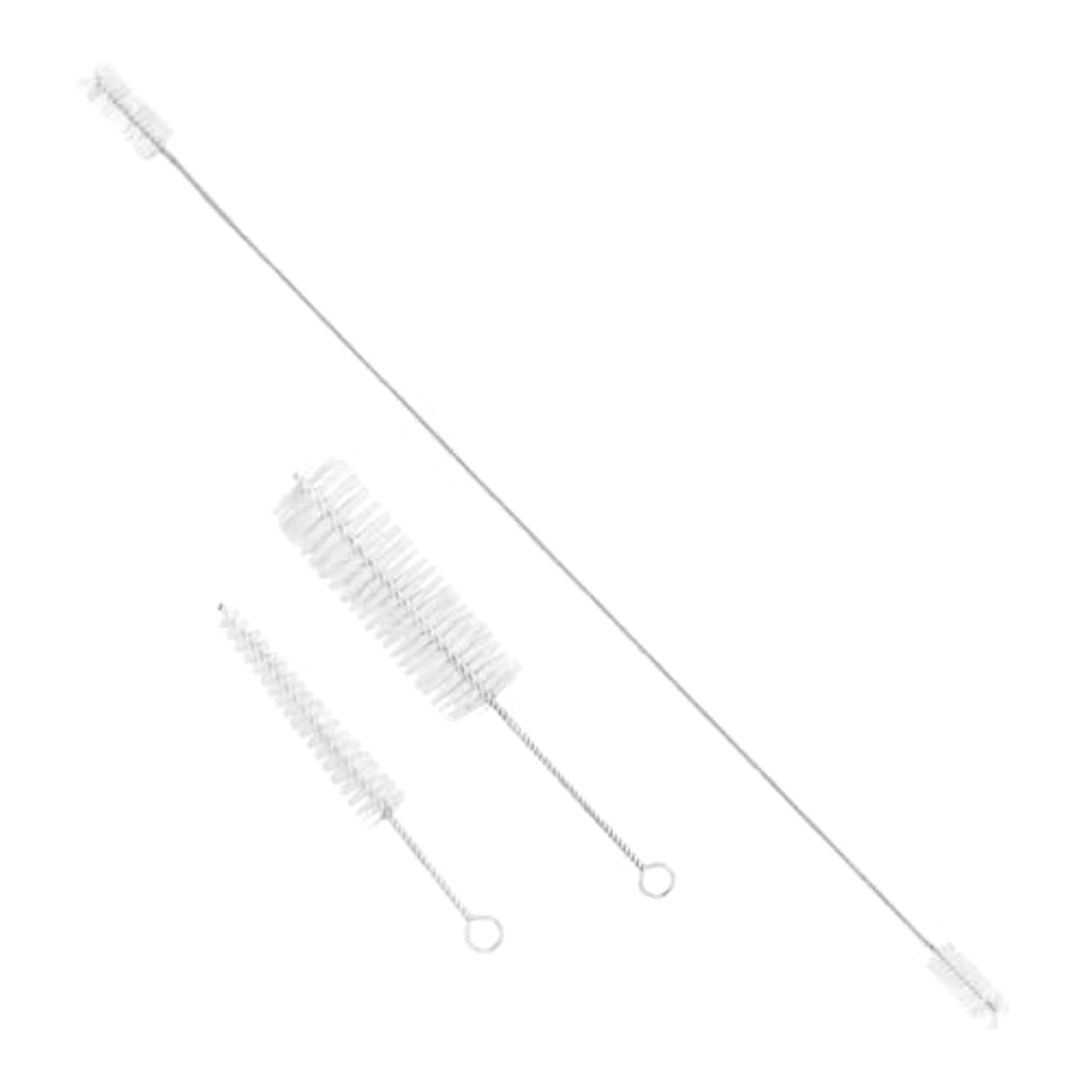 3Pcs Hard Bristles Crevice Cleaning Brush Set for Kitchen and Bathroom