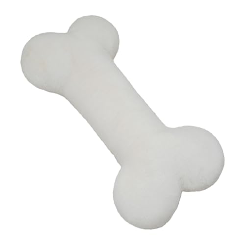 Knochen-Dekokissen aus Plüsch – Knochenplüsch-Überwurfkissen, weiches langes Dekokissen für Wohnzimmer, Schlafzimmer