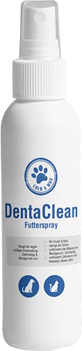 Lolo & Max DentaClean Futterspray - 130ml Flasche - Dentalspray für Hunde, Katzen & Co. - Zahnreinigung Hund - Gegen Mundgeruch - Dentalspray für Hunde Zahnstein Cover