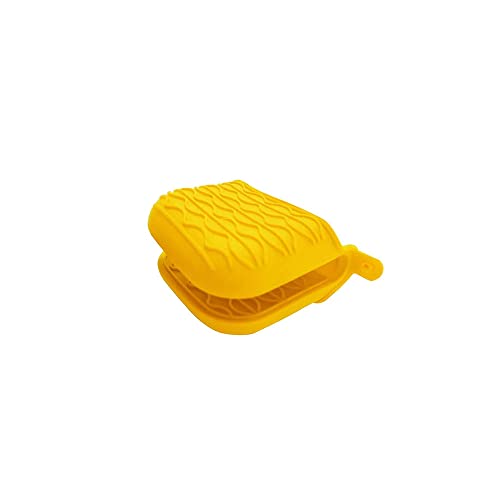 PEGADOR DE PANELA DE SILICONE AMARELO / NIAZITEX