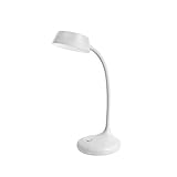 schreibtischlampe weißes licht Farbe wei？ Yaootely LED Schreibtisch Lampe Kontakt USB Wiederaufladbarer Lese Augen Schutz mit Lampe Nacht Licht Wei？