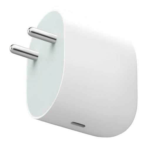 Image of Original Google 45W Type C Fast Charger Adapter | Compatible with Pixel 9 Pro XL /9 Pro Fold /9 Pro /9 /9a /8 Pro /8 /8a, Laptop, Tablet, Chromebook & More | Quick Charging USB-C Adapter - White