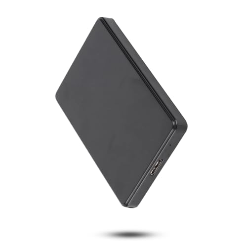 KIMISS Caja externa para disco duro 2.5" SATA USB 3.0 negra miniatura 2