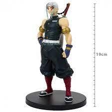 Image of Trunkin Rubber Demon Slayer Tengen Uzui Action Figure The Sound Hashira Figurine Standie Collectible Figure Manga Weeb, 10 cm , 10 cm