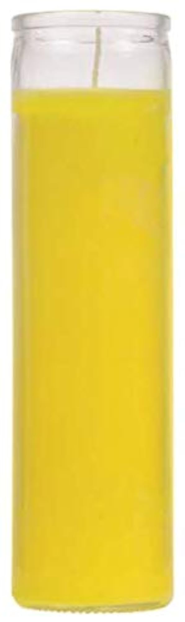 Prayer Candles, Unscented Glass Jars Set