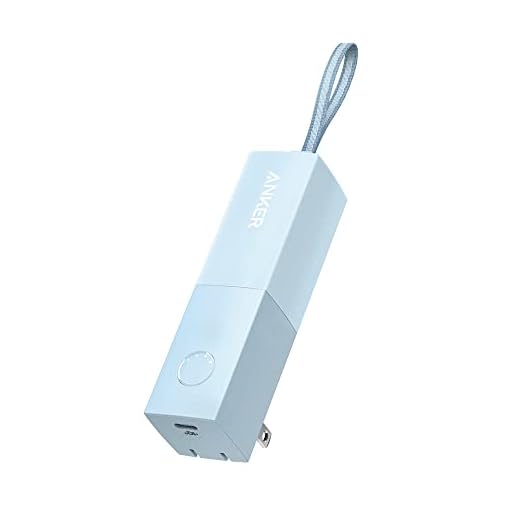Anker Portable Charger, 511 Power Bank (PowerCore Fusion 5K), 2-in-1 Hybrid Charger, 5,000mAh 20W Power Delivery for iPhone 14/13, Samsung S22/S21, Google Pixel, Apple Watch, AirPods, and More (Blue)