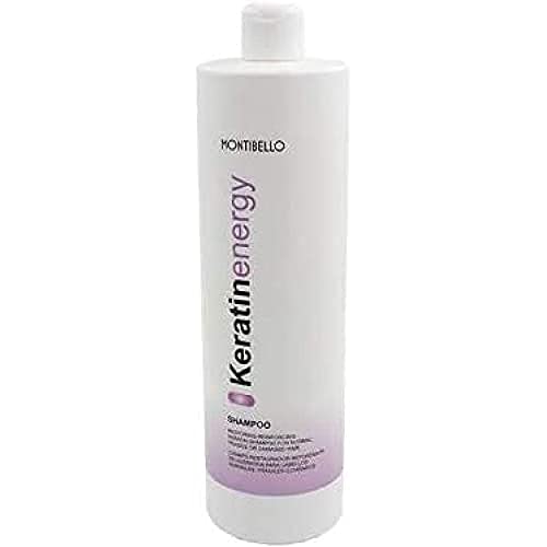Montibello MONTIBELLO KERATIN ENERGY SHAMPOO 1000 ML, white, 1 l (Pack of 1)