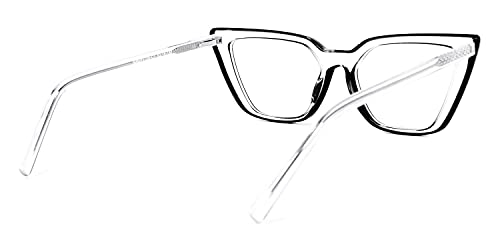 Vooglam Oversize Cat Eye Blue Light Blocking Glasses For Women Anti Uv Eyestrain Eyewear Lyuba #TOP6