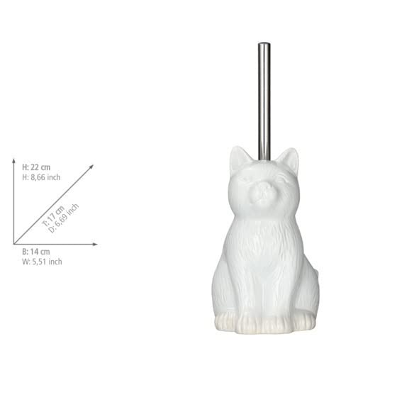 Wenko Toiletborstelhouder Brasil Taupe kopen? | WC accessoires