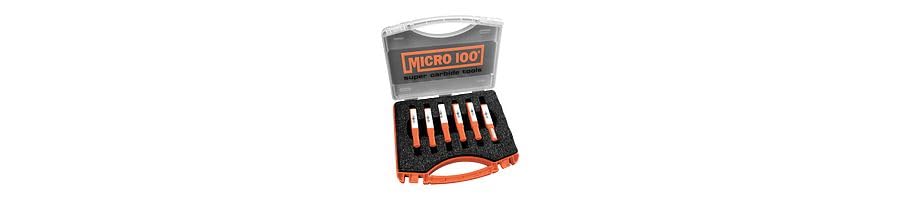 Micro 100 IT-1 Threading Tools - UN Threads - Single Point - Right Hand - 6 Piece Set
