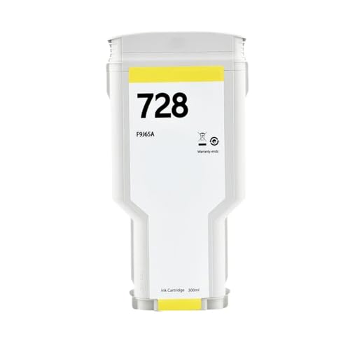 Cartouche jaune F9J68A compatible DesignJet T730 T830 encre 300ML F9J67A