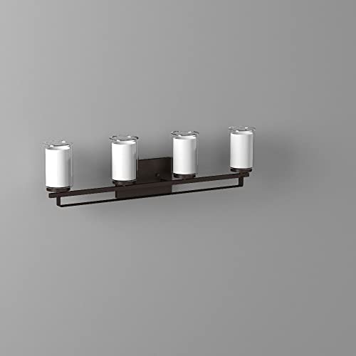 Image of Minka Lavery 6104-172 Parsons Studio 4 Light Bath Lighting, Smoked Iron Finish