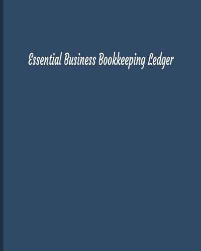 Essential Business Bookkeeping Ledger