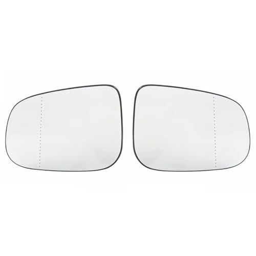 Verre latéral convexe chauffant pour rétroviseur Volvo C30 C70 avec système d'angle réglable PAIR