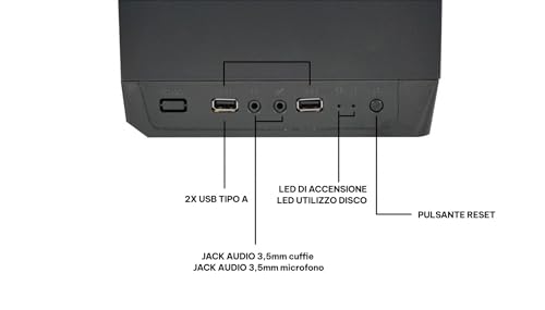 Phoenix PC Desktop- Pc Processore i5 6° - Ram 16 gb - Ssd 240 Gb -Windows 11- Office 2021 - Wifi- - PC Desktop - Immagine 4