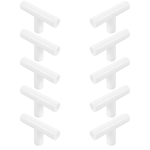 OATIPHO Giunti a T in Plastica 19Mm 10 Pezzi Connettori per Tubi e Telai di Tende Raccordi di Ricambio per Tettoie Esterne Accessori per Box e Strutture da Giardino