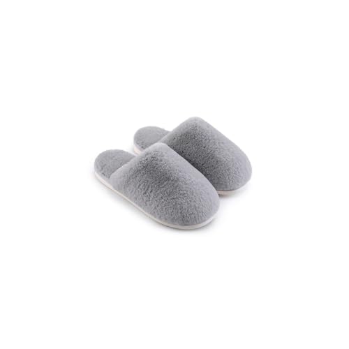 Pantoufles en coton pour hommes et femmes chaussons d'hiver chauds pour la maison
