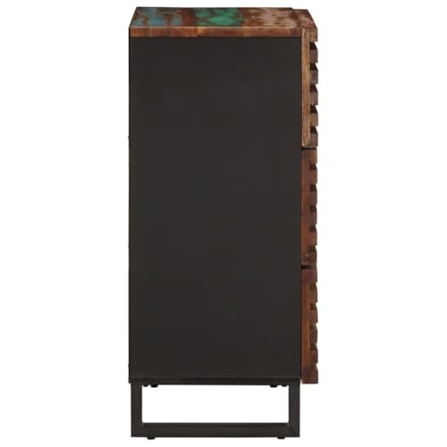 Armoire d'appoint en acacia pour optimiser le rangement du salon