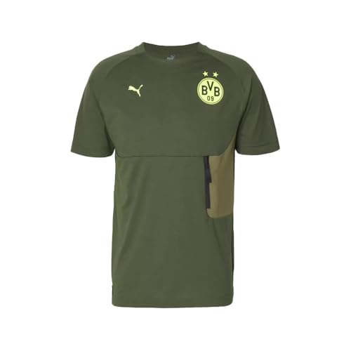 Tee-Shirt BVB PUMATECH Kaki L en tissu technique ultra léger