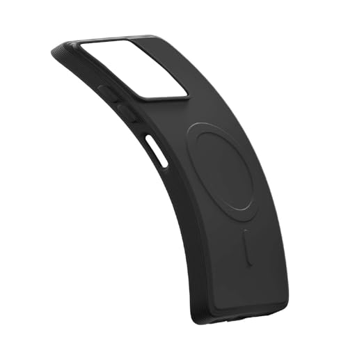 Image of Back Cover | MagFit Ring Design (Non-Magnetic) | Shockproof Protection | Anti-Slip Grip | Raised Camera Edges | Slim Protective Case for Motorola Moto G67 Power 5G / G57 Power 5G (Matte Black)