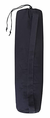 Image of Ryan Cotton Matbag with Drawstring Adjuster with embroidery - (28 inch length x 5.5 inch dia) Assorted Color