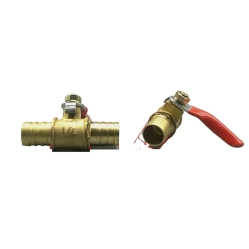 Válvula de cierre de latón de 8mm ideal para tuberías de aire 2