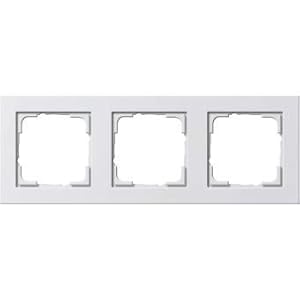GIRA E2 3-fach Abdeckrahmen Reinweiß