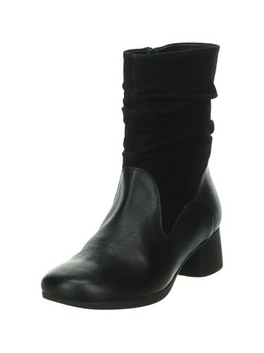 Think! Nani Lederfutter, Botas Cortas al Tobillo Mujer, Negro Combi 0020, 37 EU