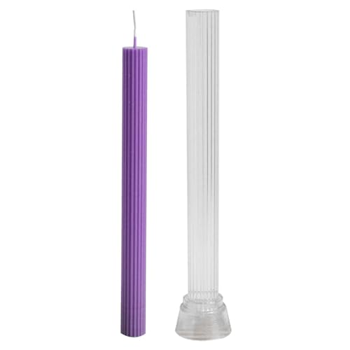 Molde de palo largo para hacer cera | Forma de cera de columna, moldes para velas, formas de aromaterapia, decoración del hogar