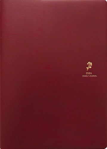 エルコミューン マトカ 手帳 2026年 1月始まり A5 ウィークリー バーチカル ソフィア ローズ DR-WV-036